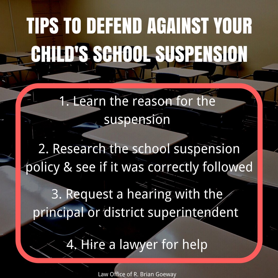 Law Office of R. Brian Goewey on Twitter "If your child received a 