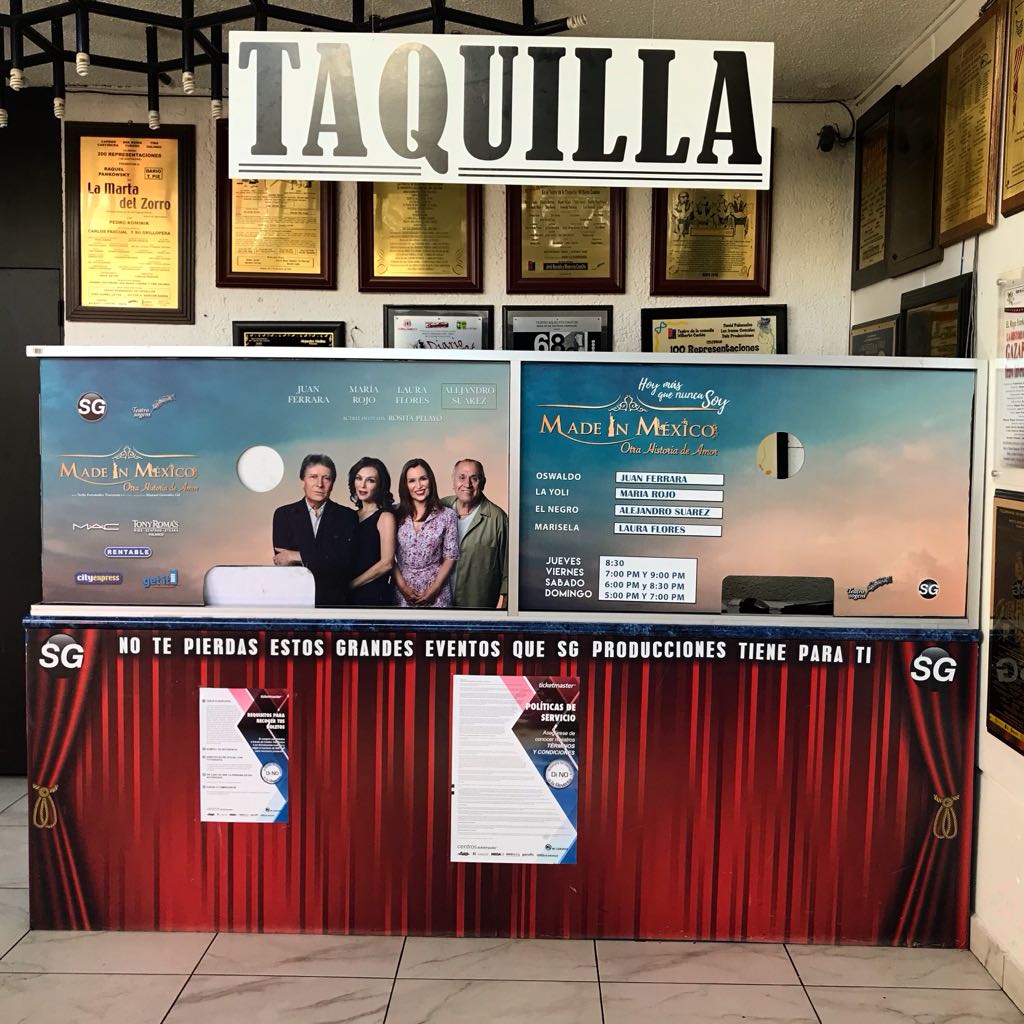 MSD_Tech's tweet image. Instalando viniles de la obra @MadeInMexicoM  en la taquilla del Teatro SOGEM Wilberto Cantón. #NuestroTrabajo ow.ly/Tz5030hAECG