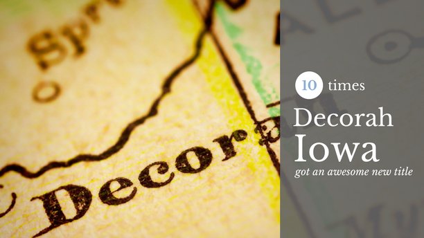 visitdecorah's tweet photo. "Residents of Decorah, Iowa have gotten used to seeing their tiny town receive some very big attention."
#VisitDecorah #ImagineNortheastIowa
https://t.co/8G1Y6EUdci https://t.co/z69vgPC5XZ