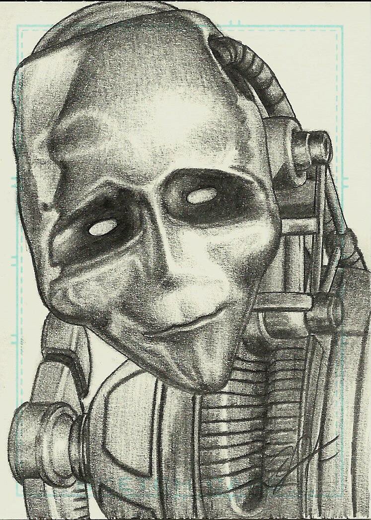 CandiceSantora's tweet photo. #Transmutate.
#SketchCard
Medium: Mechanical pencil
Size: 2.5x3.5"
Ref: #BeastWarsTransformers, "Transmutate"
2014 #SusanBlu #FriendGood #FriendDark #Silverbolt #Rampage #ProtoformX #Imperfect #MyArt https://t.co/8WPOQShwtz