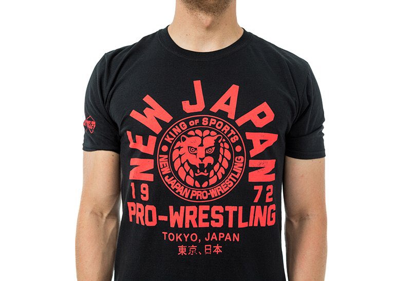 Compilation of online stores for New Japan shirts : r/njpw