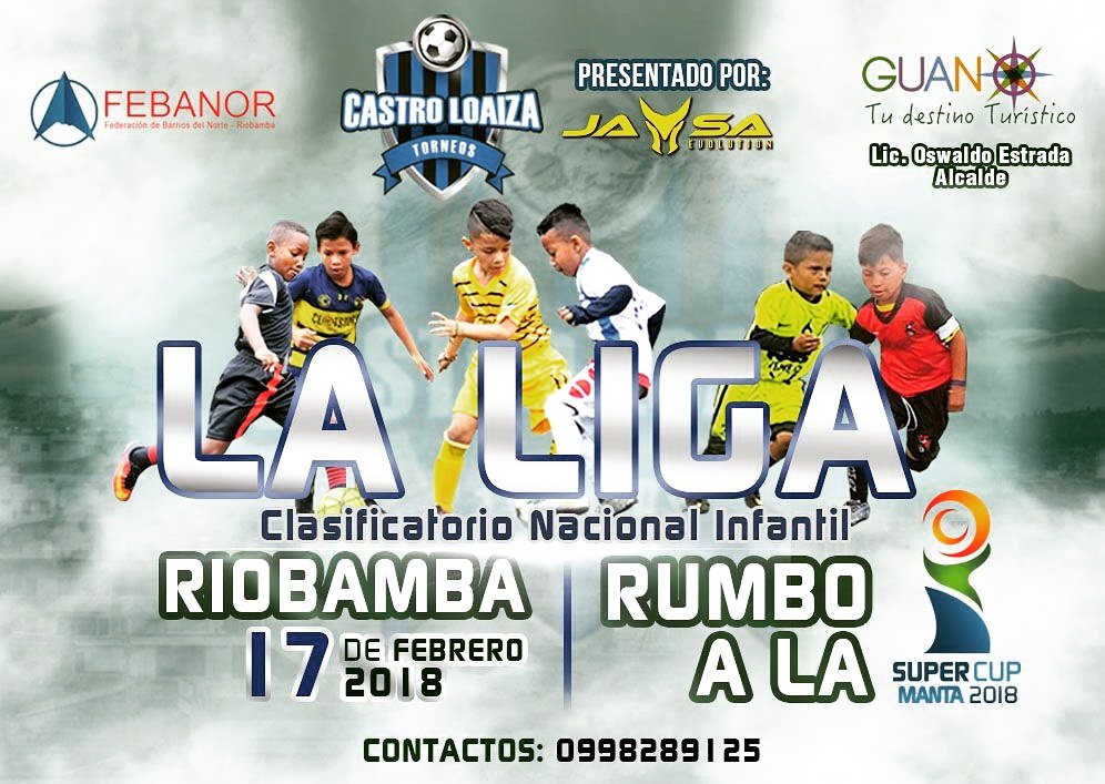 En este 2018 se viene la #SuperCup #CastroLoaiza desde #Manta para ello te presentamos el #ClasificatorioNacional #Chimborazo