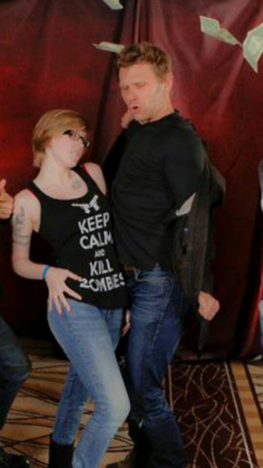 angel_scoggins's tweet photo. For those of you who've ever fantasized about dancing with Mark Pellegrino while being covered in free money, this pic is for you https://t.co/zCr81To2W2