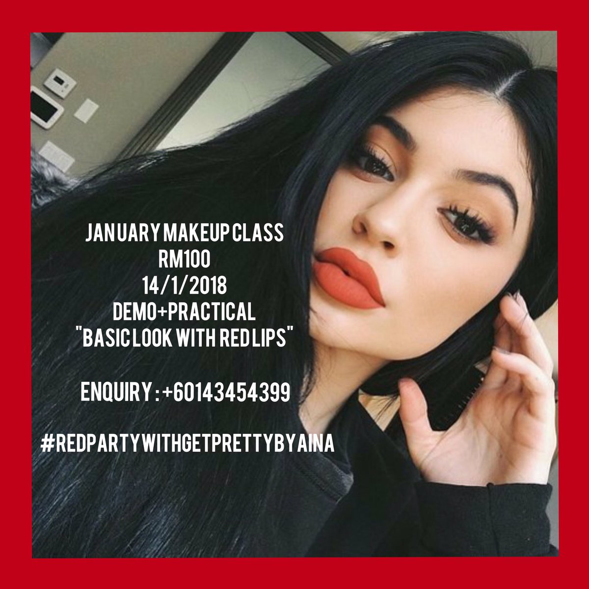 ainarwkstar's tweet photo. RM100 makeup class
KL area
Makeup provided
10 SEATS ONLY!!
Free gift worth RM50 (brush and beauty blender)
Book now call me 0143454399 
#ineedrt #rtmeplease #jompromote #abangnaktegur #letscantik #makeup #kitaok #belajarmakeup #jadicantik #janganjadipondan https://t.co/op503WcrcO