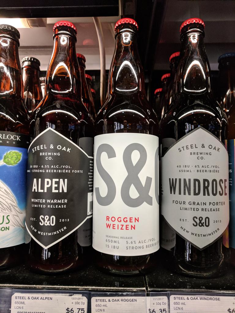 ajsimpsonbc's tweet photo. Get all of your @SteelAndOak needs at @corknbarrel! #oakbay #yyj #yyjbeer #craftbeer https://t.co/WJhp0zSVtu