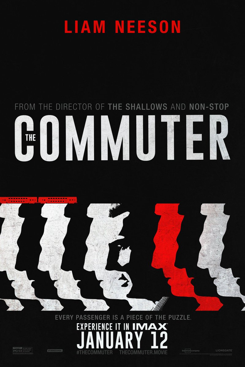 Imokenpi リーアム ニーソン主演 ジャウム コレット セラ監督の最新スリラー The Commuter 新ポスターアート
