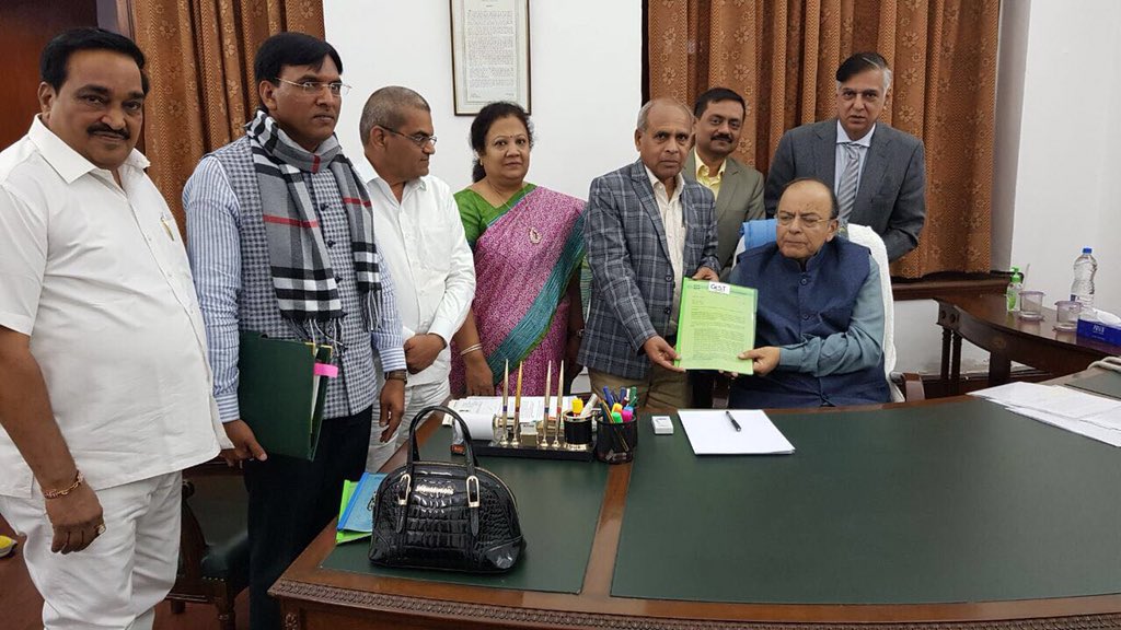 Meeting with FM at the Parliament in the beginning of the year to bring cheer to the tormented industry...