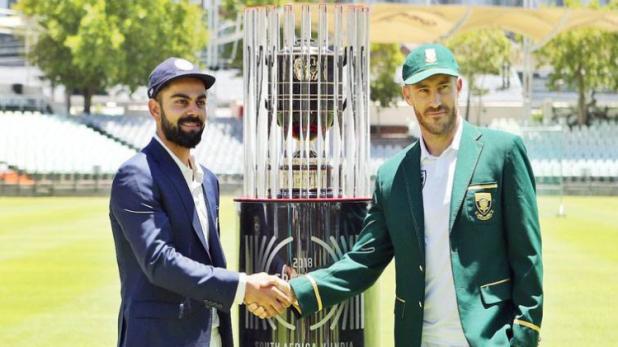 @imVkohli and @TeamIndia__ all set for fabulas start of the year 2018 and write new chapter in history of India Cricket on South African land in the 1st test starting from today. #INDvSA