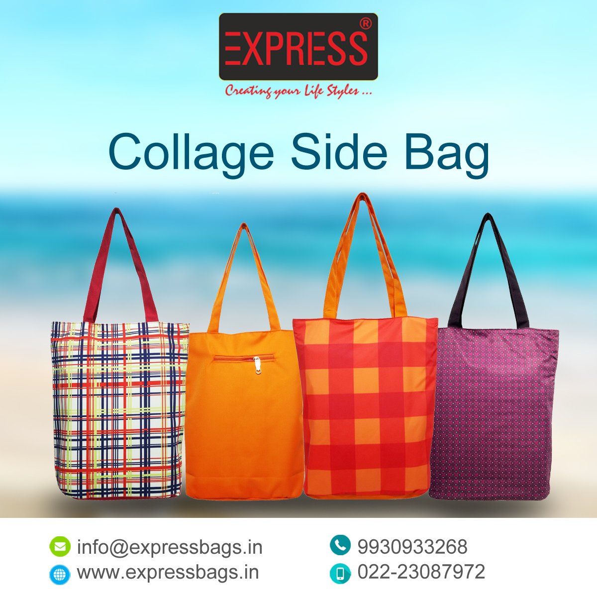 trendy tote bags for college