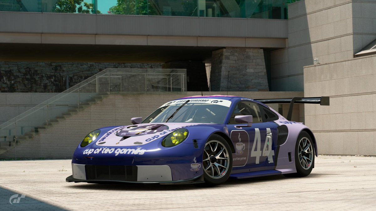 BorisPettersson's tweet photo. Made this @CupOfTeaGames themed livery for GT Sport https://t.co/2M3TPqlDwe