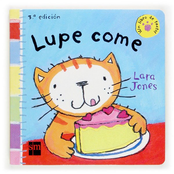 ElReinodeLibros's tweet photo. Conoce a este simpático personaje, la gata #Lupe que nos mostrará lo que le gusta comer en el libro para tacto "Lupe Come" con el que los #PequeñosLectores se divertirán #recomendado #LibrosconTexturas https://t.co/Tdvzc72vBq