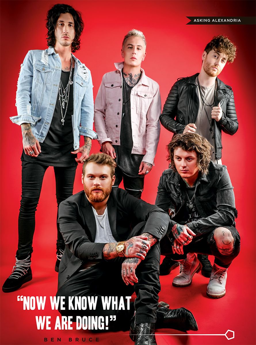 Rock Sound Asking Alexandria Aren T Holding Back Check Out The Full Interview In Our Latest Issue T Co Feglussmpp