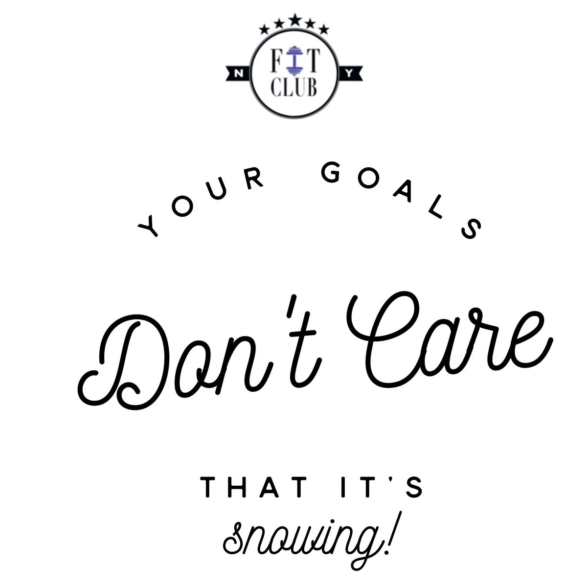 FitClubDPT's tweet photo. Yes we are open!
Yes we will slay the day! ❄☃️
*
*
#fitclubny https://t.co/dNKPgSLmAS