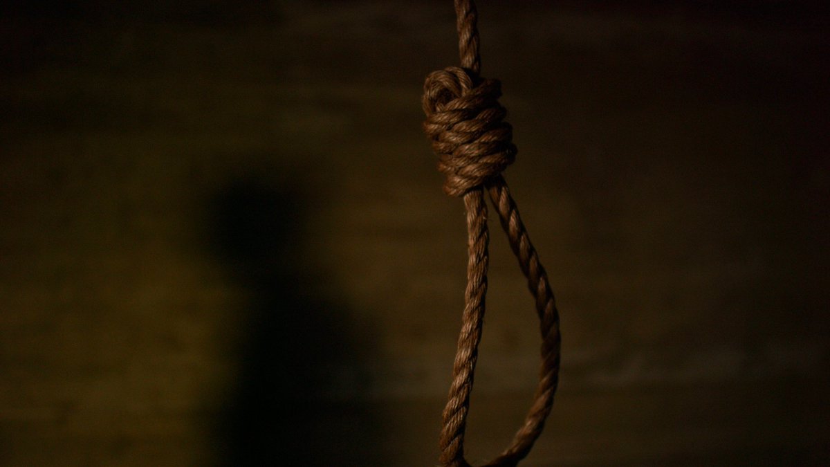 LastHangman's tweet photo. Little is known about Canada’s #lasthangman, Camille Branchaud, but we know he performed the #executions of the Nazis found guilty of murder at Camp 132. Press were banned from #hangings in 1935, Branchaud began his tenure in 1936 and maintained his anonymity until his dying day. https://t.co/w44DVS3YXw