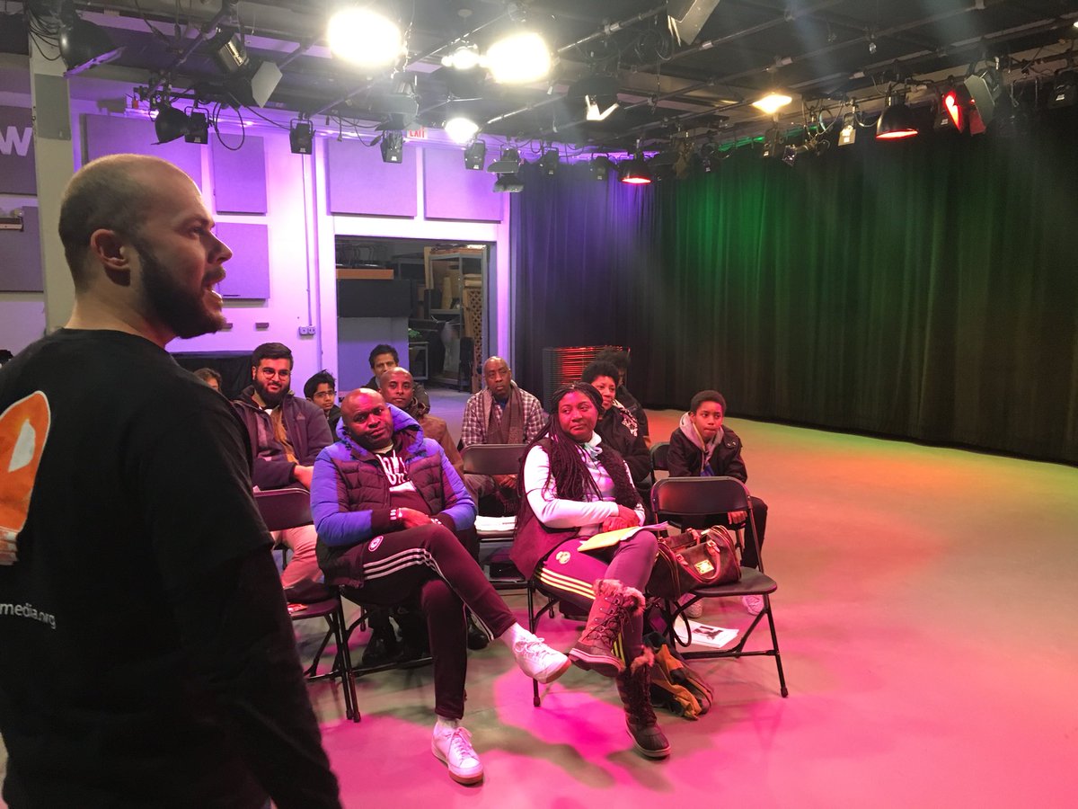 MandiWyndham's tweet photo. Awesome #OrientationSession @mymcmedia tonight! #createtv #publicaccess @TVomri https://t.co/a5gzk3QHsv