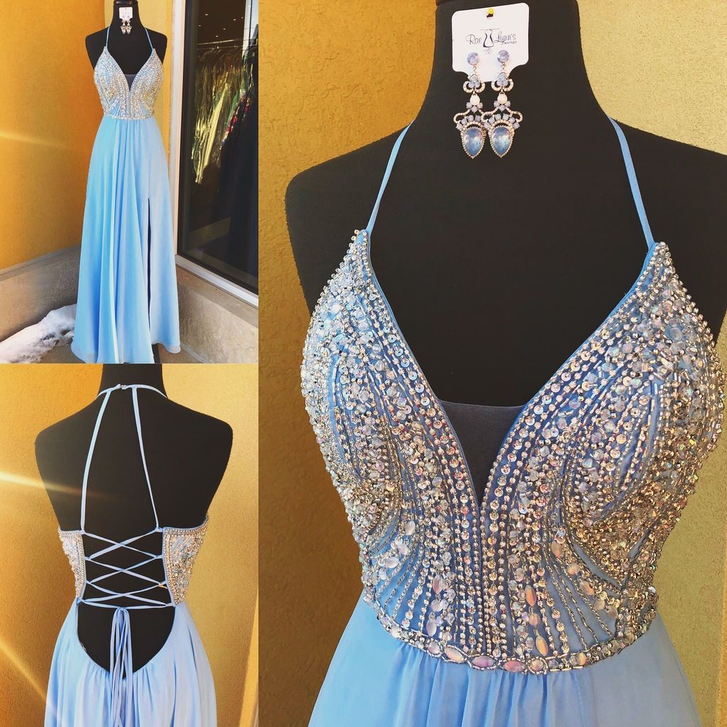 raelynns's tweet photo. Light blue is one of our favorite colors for #Prom2018. This @faviana_ny dress is absolutely stunning! 💎 #RaeLynns #RaeLynnsProm #Prom2018 #faviana #formaldresses #newarrivals #ShopRaeLynns #36286 https://t.co/xdRjBIQiXy