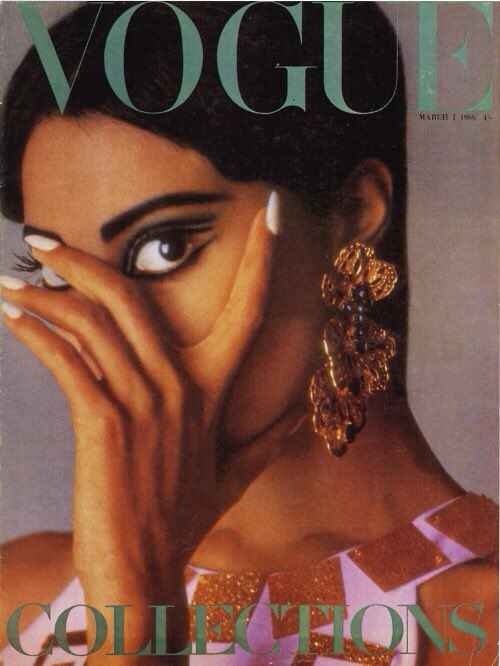 Donyale Luna, known as the first black supermodel, was also known for trying to distance herself from her blackness. When she appeared on the cover of Vogue, she covered almost her entire face with her hand so her race could stay ambiguous.