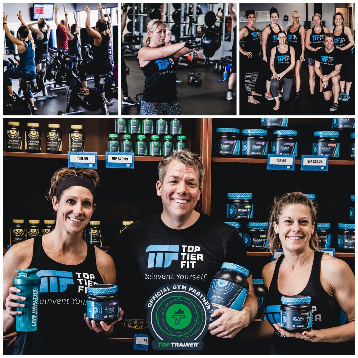 toptrainercom's tweet photo. Our Official Gym Partner, #TopTierFit Looking Good Promoting #TopTrainer's Superior #Supplement #Line!
Great Gym, Awesome Owners, Superb Staff!
#livehealty #staymotivated #gympartner #gym #supps #wellbeing #fitness #supplementation
https://t.co/YFobw6KJZB https://t.co/GN2cH9ZaSj