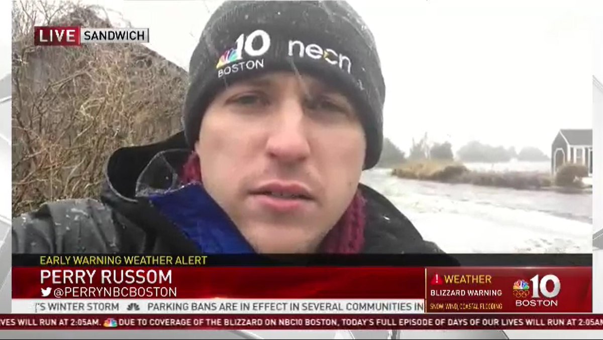 Our camera crapped out early this afternoon. The wind and rain were too much. Thanks to <a href="/DejeroLabs/">Dejero</a>’ mobile app for getting me through the day