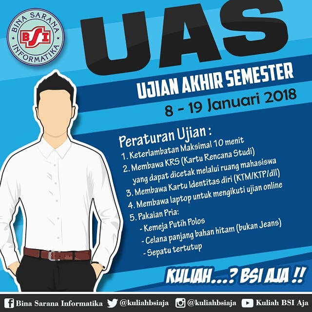 BSD_BSI's tweet photo. Selamat Pagi Sobat...
H-3 menuju UAS (Ujian Akhir Semester)

#kuliahbsiaja #uasbsi #uas #bsibsd https://t.co/MDLnXhJClt