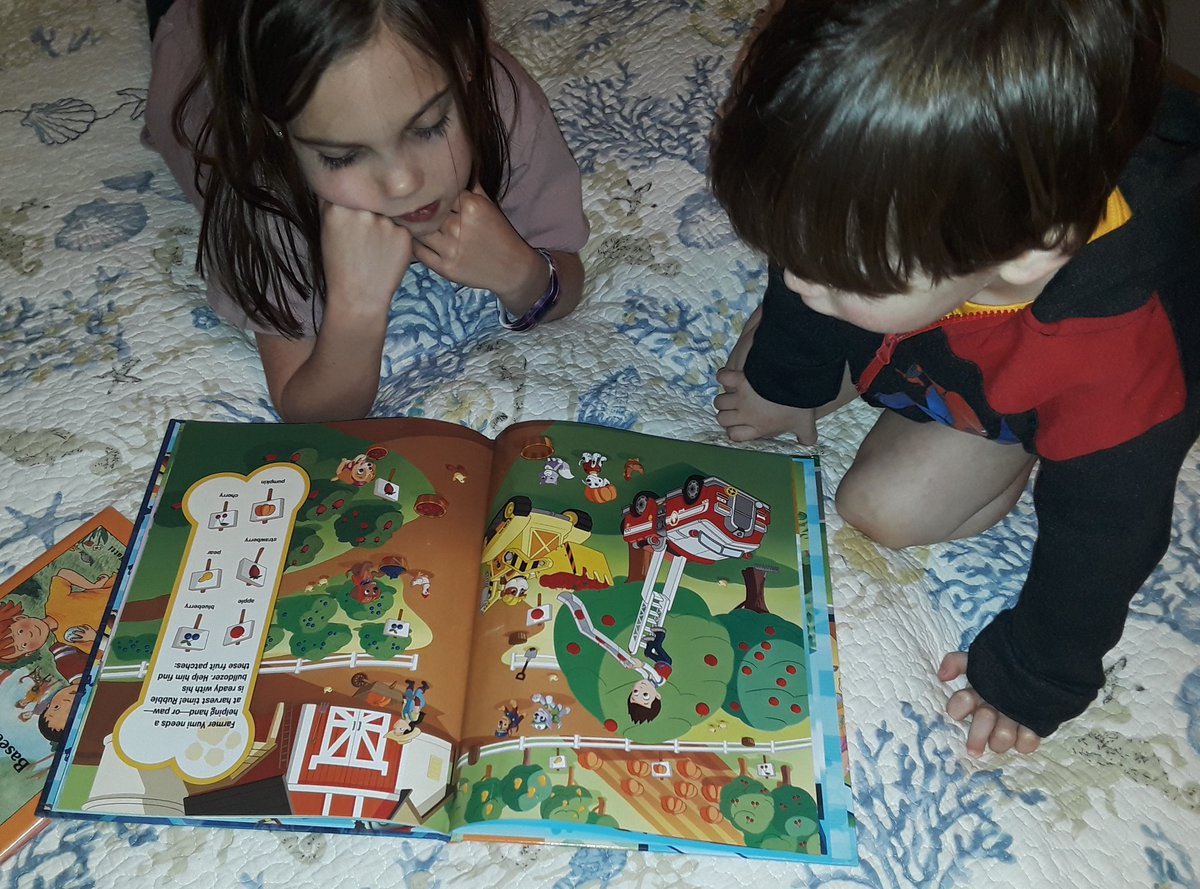 Paw Patrol is life when you're two! We love Look and Find. #AACPSReadWithMe <a href="/JonesESAACPS/">Jones Elementary</a>