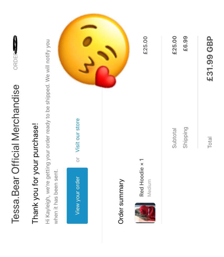 weeklybesson's tweet image. My @the_tessa_bear (tessa McGuire| also know as Tessa bear) merch is on the way 😘😘💞💞