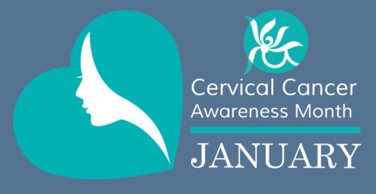 January is Cervical Cancer Awareness Month. Stay tuned to learn more about Cervical Cancer and how we can prevent it! #CervicalCancerAwarenessMonth