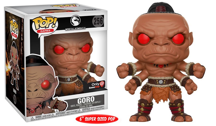OriginalFunko's tweet image. RT &amp;amp; follow @OriginalFunko for the chance to win a @GameStop exclusive 6-inch Goro Pop!