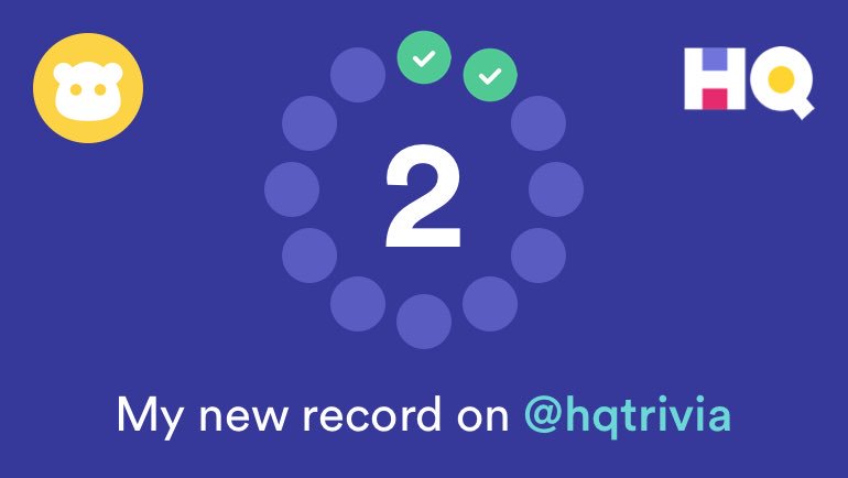 dov_rizzo's tweet image. I just got 2 questions correct on @hqtrivia! That’s a new record for me. You should play too. Use my code &quot;pooopie&quot; to sign up hqtrivia.com