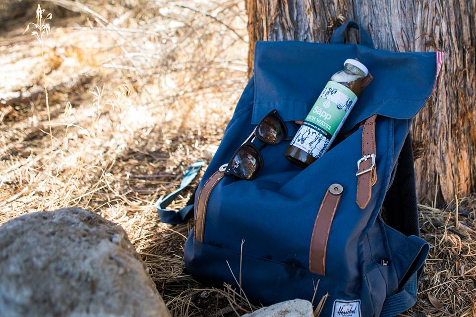 Säpp #WeekendEssentials: <a href="/Herschelsupply/">Herschel Supply</a>, <a href="/ray_ban/">Ray-Ban</a>, and our delicious Apple Ginger with Chaga. What’s in your bag these next few days?