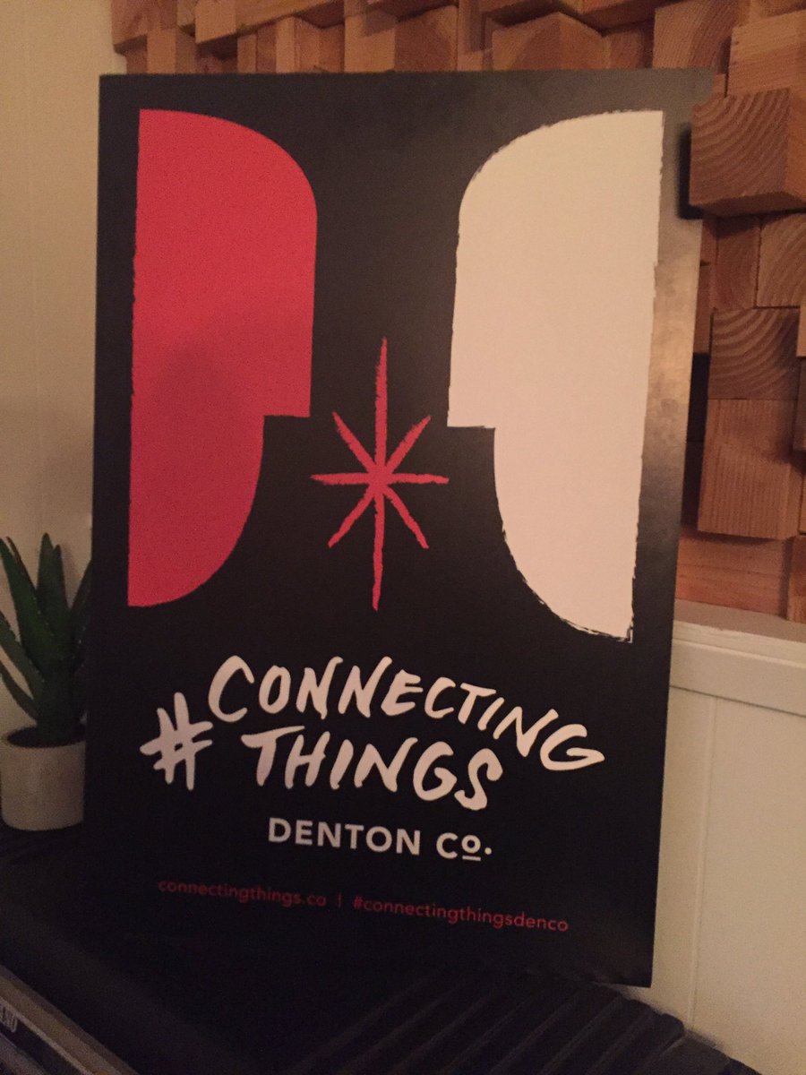 Eight_Zero's tweet photo. Checked out my first #connectingthings meeting tonight. ππ½ https://t.co/H1vUoxNXW2