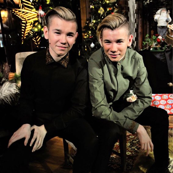 MacAndTinus_'s tweet photo. Did you know that MM was at “Kvelden før kvelden” at NRK1 in Norway tonight with their little sister AND the Norwegian Prime Minister!! Did you watch the interview? ❤️ https://t.co/VDvTdM7lCE