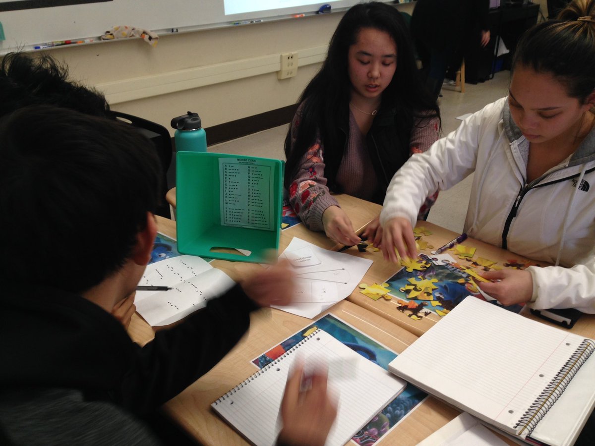 MHS__IB's tweet photo. HUGE shout out to Mrs. Desimone's #MYP Math class. Man does she know how to promote #inquiry and #collaboration in math! #GlobalLearners #InquiryBasedMath #STEAM #STEM https://t.co/TOyuh21cYz