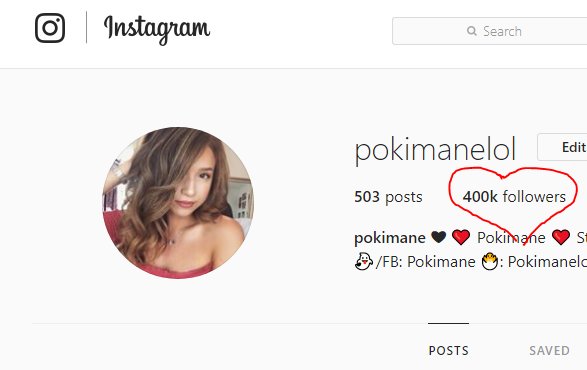 POKIMANE INSTAGRAM NAME - find the funny: Pokimane cant.