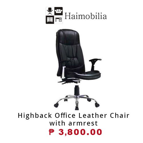 HomeMallPH's tweet photo. Nothing beats good quality leather when it comes to the comfort and aesthetics of your work environment. Visit https://t.co/AUUKdvsFer now to choose the best highback office leather chair for you.
#leatherchair #furniturehai #homemallph #shoponline #followback https://t.co/DuKXxIf3vE