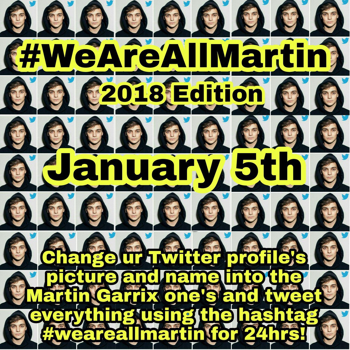 Hey it’s happening again! #WeAreAllMartin 😍