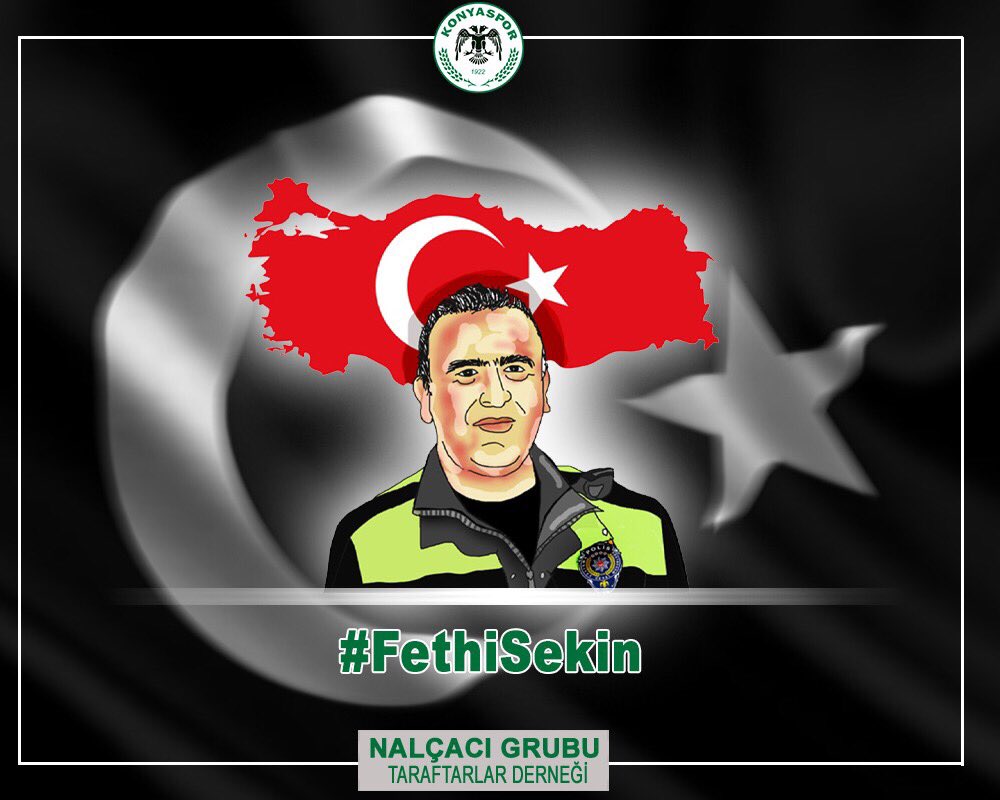 Kahraman şehidimiz Fethi SEKİN'i vefatının 1. senesi devriyesinde rahmet, minnet ve büyük bir özlemle anıyoruz.
NALÇACI GRUBU TARAFTARLAR DERNEĞİ .