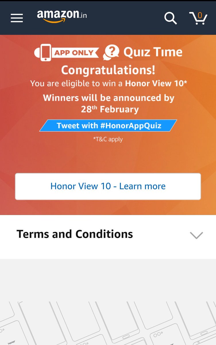 Creativee007's tweet image. @amazonIN @MaalFreeKaa
Yeeahh #HonorAppQuiz #HonorView10 World's First #AIProcessor #Huawei #Kirin970 #6GB Ram #128GB Rom #SmaterthanEver #RealTimeScene #ObjectRecognition #AIMotionDetection #DualVolte