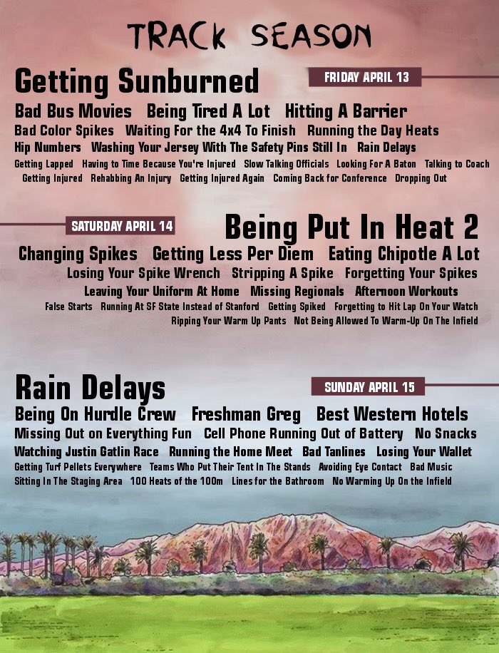 DumbFlotrack's tweet image. Just saw the line-up for track season and it is 🔥🔥🔥LIT🔥🔥🔥🔥 💯