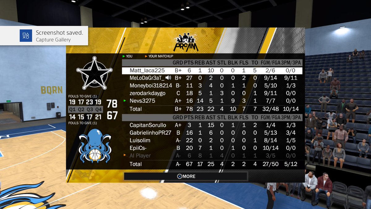 NevsTarantino's tweet image. We going crazy with them blocks #showout @AyoBagz @Moneyboi318214 @matt_laca225 @ZeroDarkDaygo #2kdraftus #2KDraftMe @2KCrewFinder @2kProAmReport @WalkOnWarriors @MWeSports @youFamousEnough @NBA2KLeague @2KPROAM