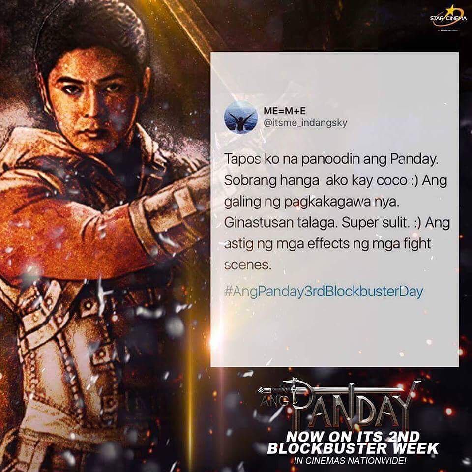 StarCinema's tweet photo. Super sulit ang #AngPanday2017 π‘ Nood na! #AngPandayMMFF #AngPanday2ndBlockbusterWeek https://t.co/LKHIcXydND