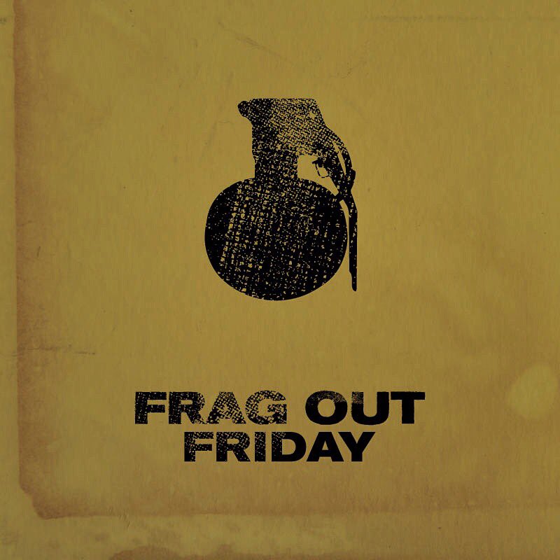 bkyoungus's tweet photo. To all of those #holdingtheline while we enjoy our freedoms at home, a sincere THANK YOU to our #military #frag #fragout #fragoutfriday #graphicdesign #getsome https://t.co/epAYMKFo7G