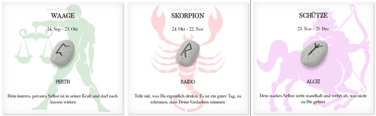 DailyRunescope's tweet photo. Runen Tageshoroskop 5.1.2018
https://t.co/KwfN6I13vx

#Horoskop #Sternzeichen #Runen #waage #skorpion #schütze https://t.co/n9LioFX1Sw
