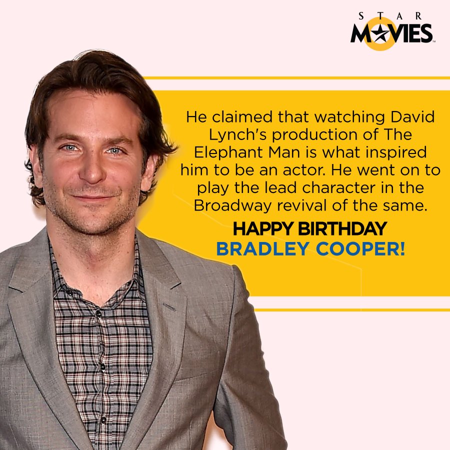 Known for his gorgeous looks and great acting skills, here s wishing Bradley Cooper a happy birthday! 