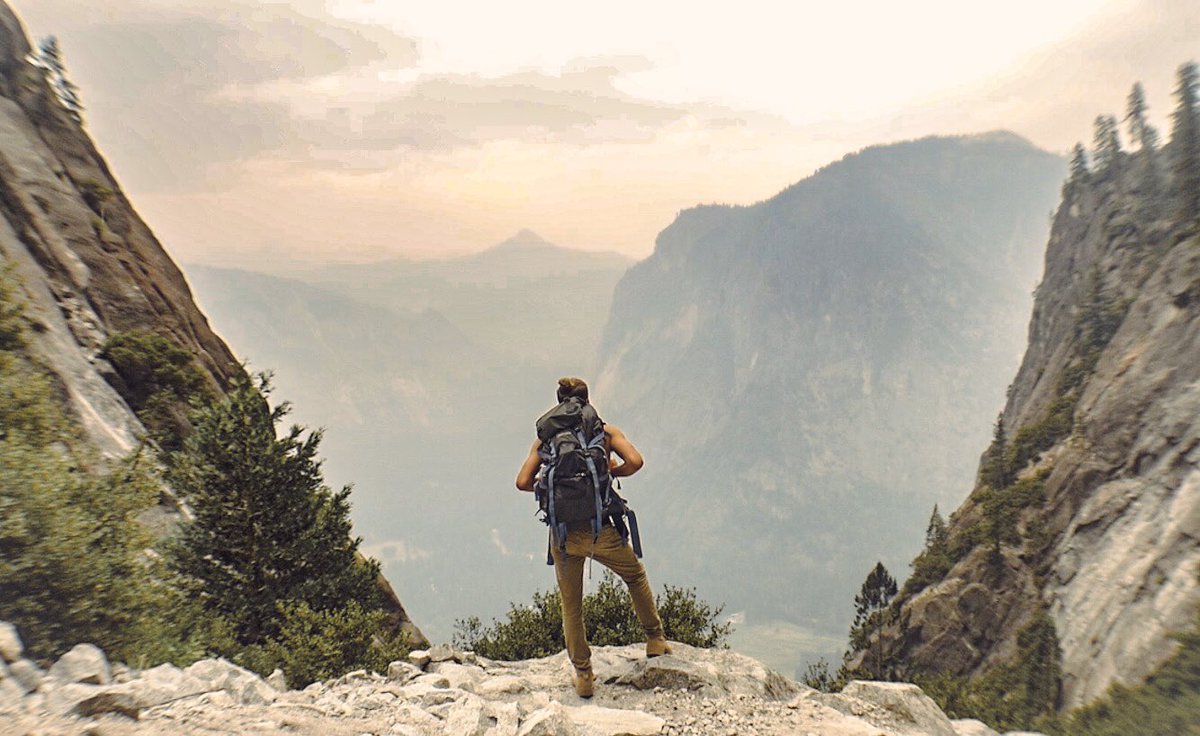 ExplorerPhotos's tweet image. I haven't left New England in a long time but here's a shot I took on an 11 mile hike in Yosemite.