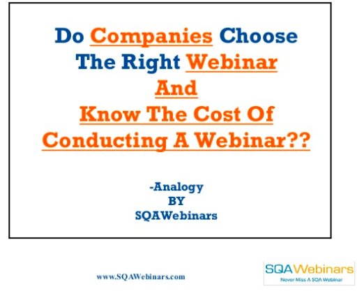 sqawebinars's tweet photo. Choosing the #sqa #webinar #topic is #tricky and what is the #internal #investment is more #trickier
https://t.co/cwXMDXU5mU https://t.co/83qeNPdmSn