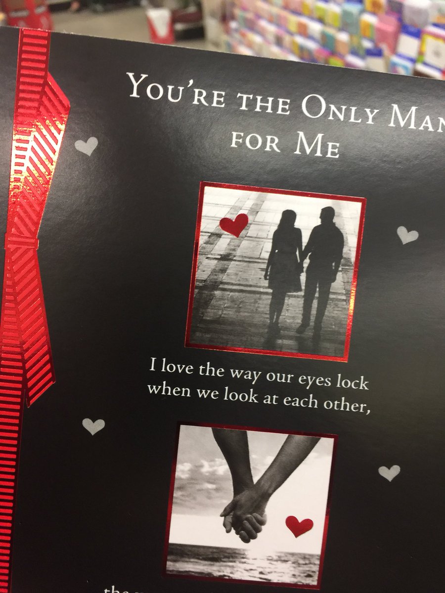 MsDaisyWild's tweet photo. Valentine’s day card shopping feels harder this year
“You’re The Only Man For Me”
#polyvalentine #nonmonogamy https://t.co/nAjylCVPGy