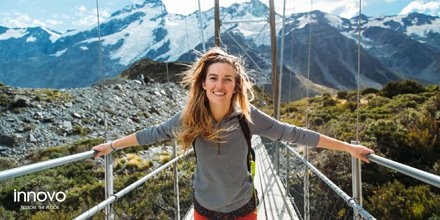 INNOVOIE's tweet photo. New Year. Empowered You. 
Whether you are hiking the Tongariro Crossing in New Zealand or simply just sitting at home, we all experience the realities of being a woman.  

#Competition Tag a friend  who makes you feel on top of the world! You could win an INNOVO wellness package https://t.co/nkrgAyBOAv