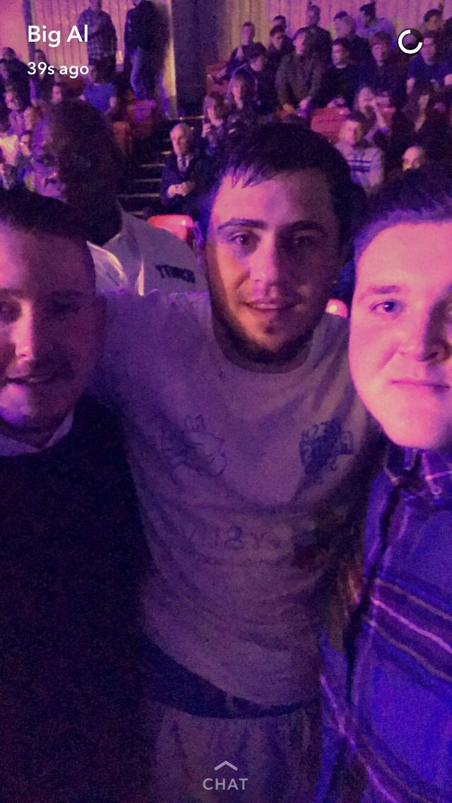 spongeysponge's tweet photo. @davidthewhiter1 just found this snap of me, you and my cousin, we grabbed you straight after you knocked out Rusiewicz at Hull ice arena on way back to the changing room #legend https://t.co/zMVSFmH8eY