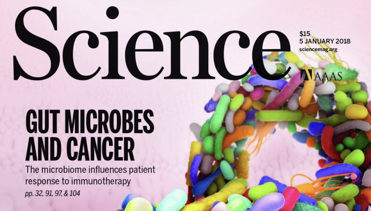 Vuoden 2017 suurimpia tiedeuutisia: Bakteereilla hyvin merkittävä panos syöpäpotilaiden hoitojen onnistumisissa tai epäonnistumisissa  @amchelsinki <a href="/helsinkiuni/">University of Helsinki</a> @HUS_uutisoi <a href="/CancerRegFi/">Syöpärekisteri</a> <a href="/THLorg/">THL</a> @sciencemagazine